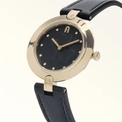 Furla Logo Links Orologio Con Cassa Tonda