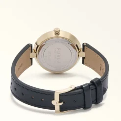 Furla Logo Links Orologio Con Cassa Tonda