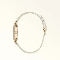 Furla Logo Links Orologio Con Cassa Tonda
