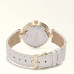 Furla Logo Links Orologio Con Cassa Tonda